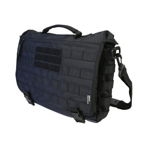 Medium Messenger Bag Black Laptop Bag Tactical Frontline Military